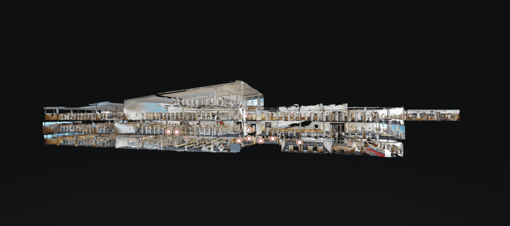 Universitätsbibliothek Erfurt Matterport-Scan